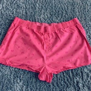 VS Pink sleep shorts